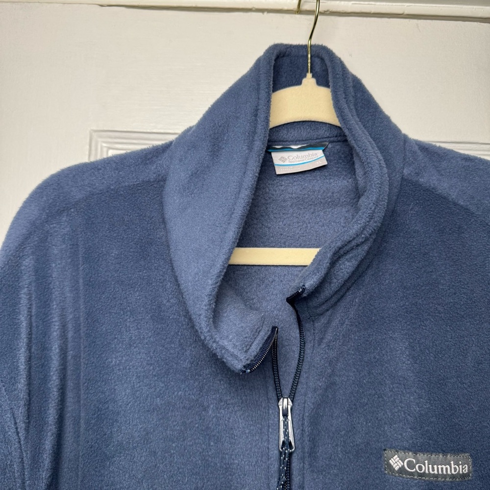 Columbia Men's Steens Mountain Full-Zip Fleece Jacket Collegiate Navy XL - Picture 9 of 15
